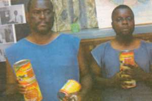3m cocaine in cans - two arrested